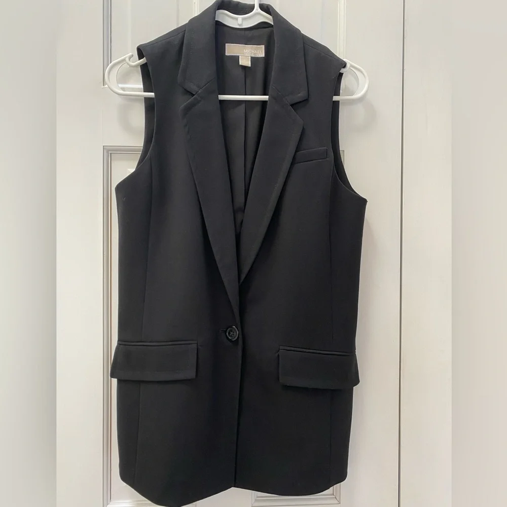 Michael Kors blazer vest - Picture 2 of 5